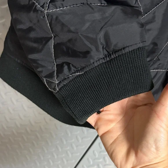 Supreme Black Quilted Bomber Jacket - Picture 7 of 8